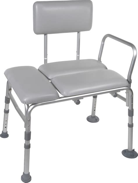 Comfortable and Safe Padded Shower Transfer Bench | Improve Your Bathroom Safety and Convenience